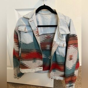 Aztec Jean jacket